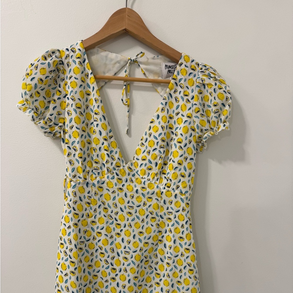 Princess Polly Yellow Lemon Dress